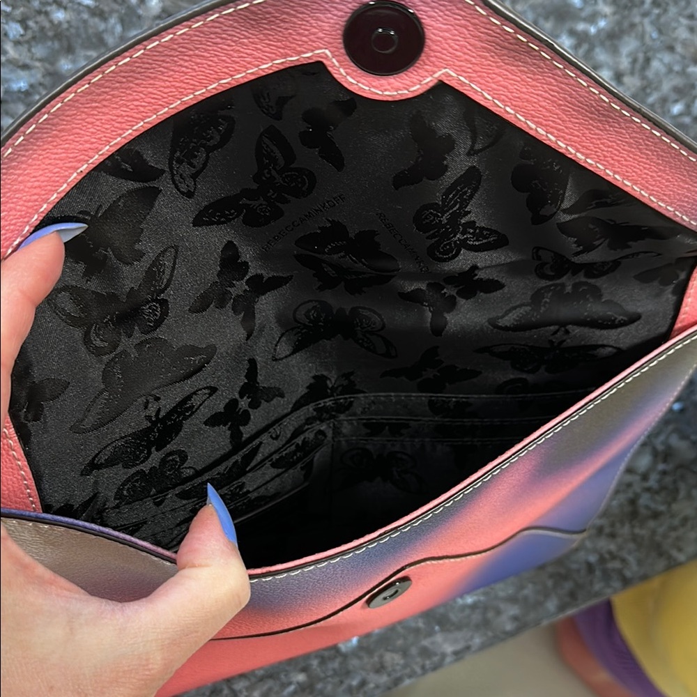 Rebecca Minkoff Multicolor Envelope Clutch - Picture 2 of 7
